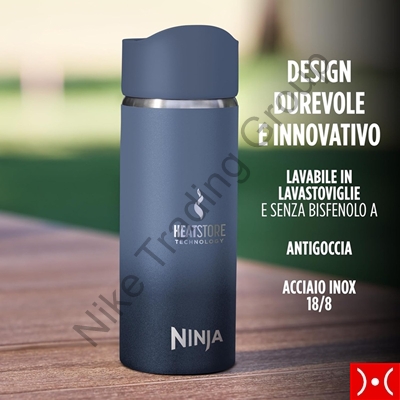 Ninja Borraccia Thirsti Navy 340ml