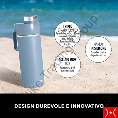 Ninja Borraccia Thirsti Verde Navy 530ml
