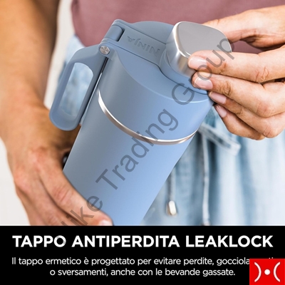 Ninja Borraccia Thirsti Verde Navy 530ml