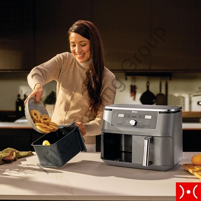 Ninja Friggitrice ad aria Dual Max 9,5 Lt.