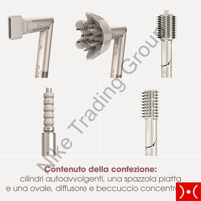 Shark Asciugacapelli FlexStyle 5in1 champagne