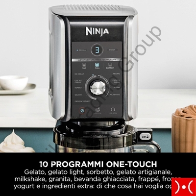 Ninja gelatiera creami Deluxe 7 in 1