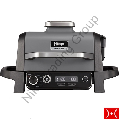 Ninja barbecue elettrico con affumicatore woodfire