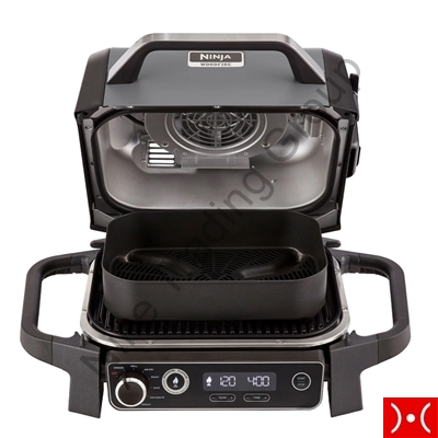 Ninja barbecue elettrico con affumicatore woodfire