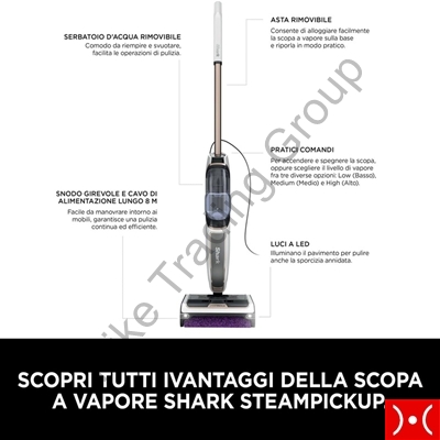 Shark scopa a vapore steampickup