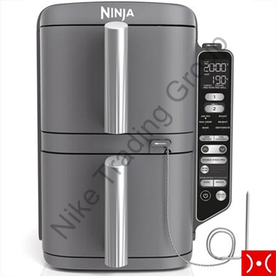 Ninja friggitrice aria 9,5 doppio cassetto + sonda