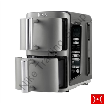 Ninja friggitrice aria 9,5 doppio cassetto + sonda