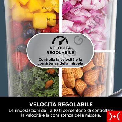Ninja Frullatore ad alta potenza con 2 bicchieri