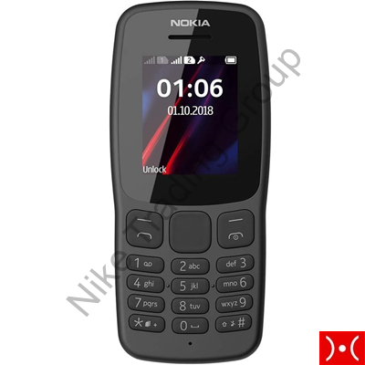 Nokia 106 Telefono Cellulare Nero 4GB