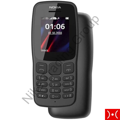 Nokia 106 Telefono Cellulare Nero 4GB