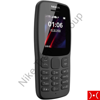 Nokia 106 Telefono Cellulare Nero 4GB