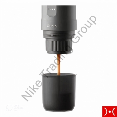 Outin Macchina Caff Espresso Port Grigio Siderale