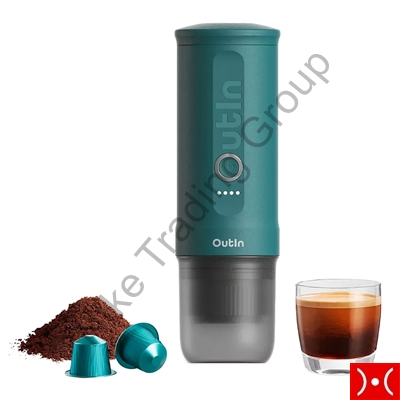 Outin Nano Portable Espresso Machine Teal