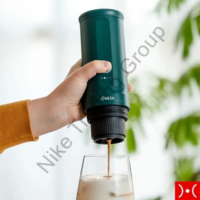 Outin Macchina Caff Espresso Port Verde Acqua