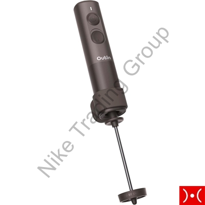 Outin LattoGo Handheld Milk Frother (Tundra Brown)