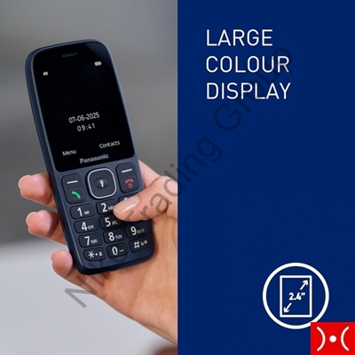 Panasonic Feature Phone 4G Display 2,4 Blue