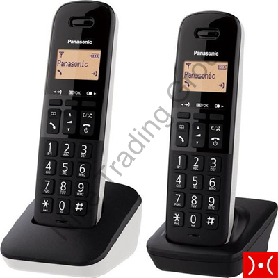 Panasonic Cordless Standard DECT Vers. DUO Bianco