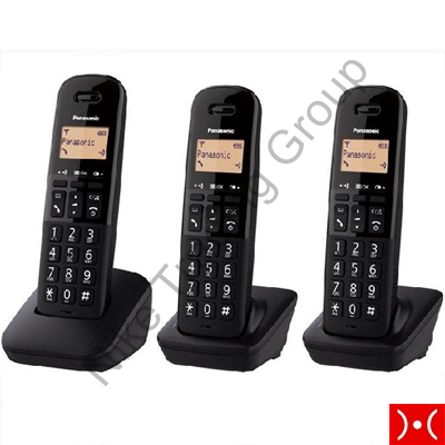 Panasonic Cordless Standard DECT Vers. TRIO Nero