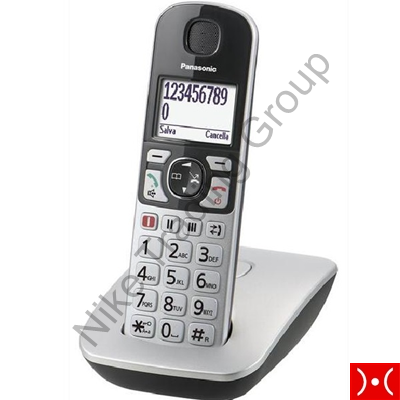 Panasonic Amplified Cordless Phone Silver