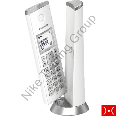 Panasonic Cordless Design + Voice Mail White