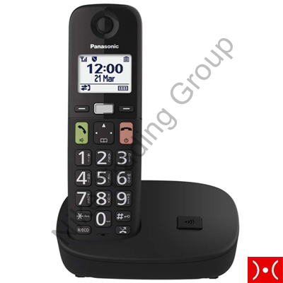 Panasonic Cordless di facile utilizzo Nero