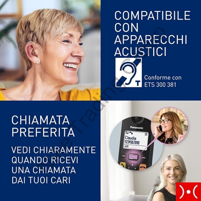 Panasonic Cordless Trio facile utilizzo+segreteria