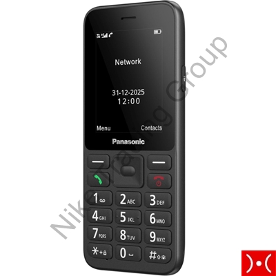 Panasonic Cellulare 4G con Display 2,4"  Black