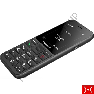 Panasonic Cellulare 4G con Display 2,4"  Black