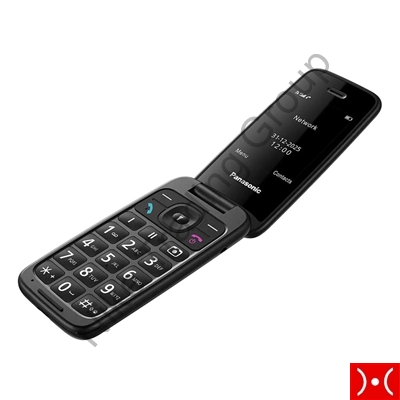 Panasonic Cellulare a Conchiglia Black