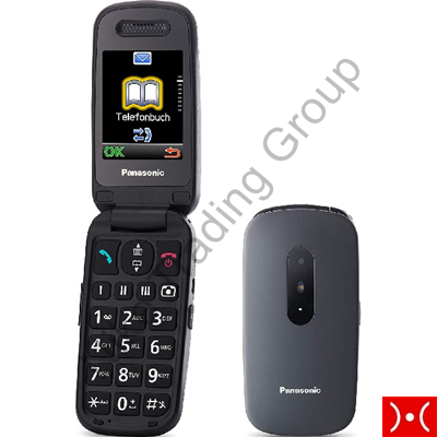 Panasonic Cellulare a Conchiglia Grigio