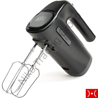 Black+Decker Hand Mixer 300W with double whisk