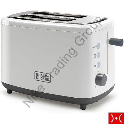 Black+Decker Toaster steel - 820W