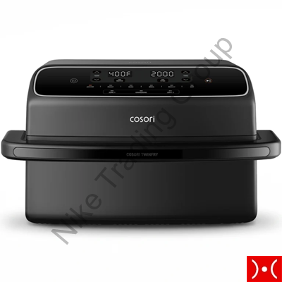 Cosori DualBlaze TwinFry Dark Grey 10Lt.
