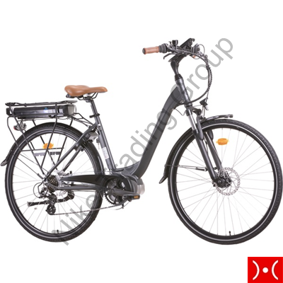 E-Bike City Urban 600 Nera 28" 468W