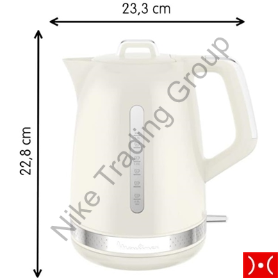 Moulinex bollitore elettrico Soleil avorio 1,7 Lt