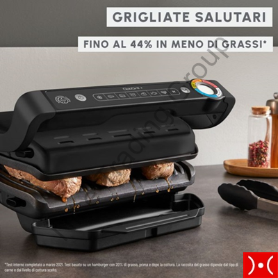 Moulinex Grilglia elettrica Optigrill+