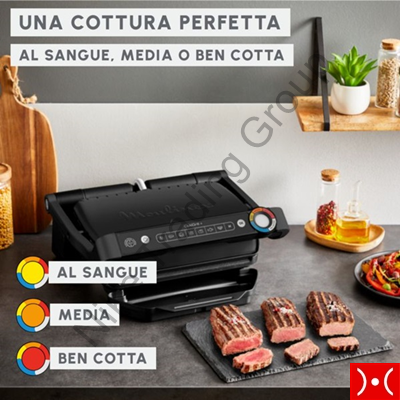 Moulinex Grilglia elettrica Optigrill+