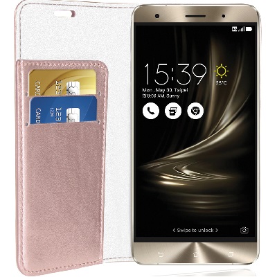 SPARKLING BOOK ROSE GOLD ASUS ZENFONE 3 DELUXE 5.7