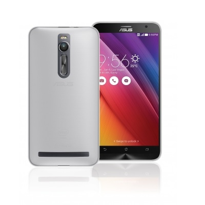 COVER GEL PROTECTION + WHITE-ASUS ZEN FONE 2 5.5