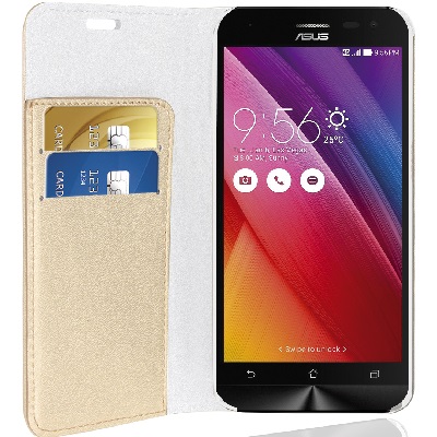 ECO LEATHER BOOK GOLD -ASUS ZENFONE MAX