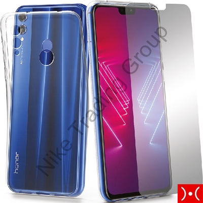 Prot. Pack (Cover Gel+Glass) Honor View 10 Lite