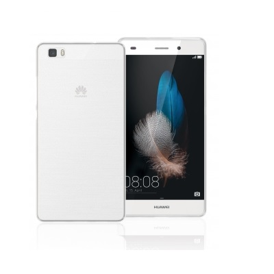 COVER GEL PROTECTION + WHITE HUAWEI ASCEND P8 LITE
