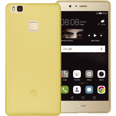 Cover Gel Protection + Gold Huawei Ascend P9 Lite