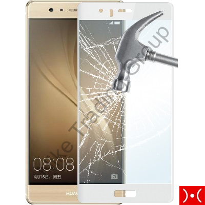 TEMPERED GLASS 2.5D WHITE HUAWEI P9 PLUS