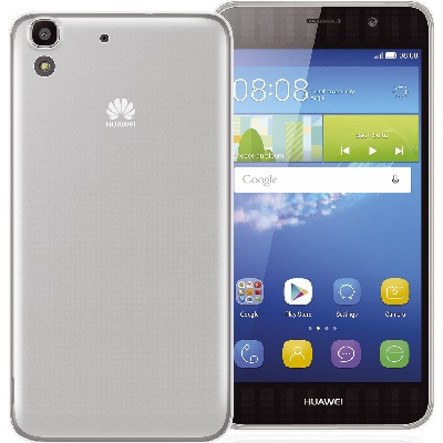 COVER GEL PROTECTION + WHITE HUAWEI ASCEND Y6
