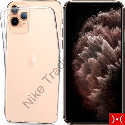COVER GEL PROT. + WHITE APPLE iPhone 11 Pro Max