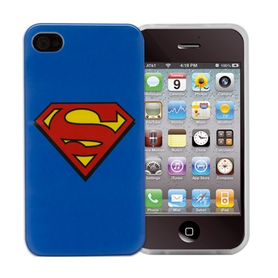 DC- COVER SUPERMAN LOGO - APPLE iPhone 4S - 4