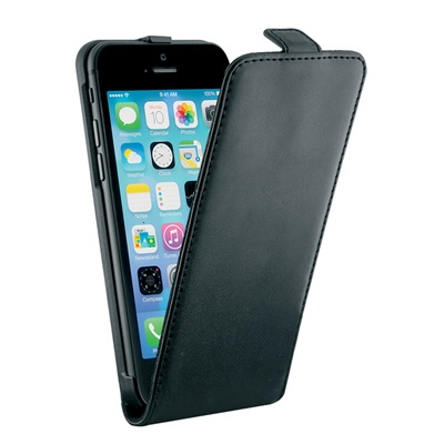 Eco Leather Case - Black - Apple Iphone 6 Plus