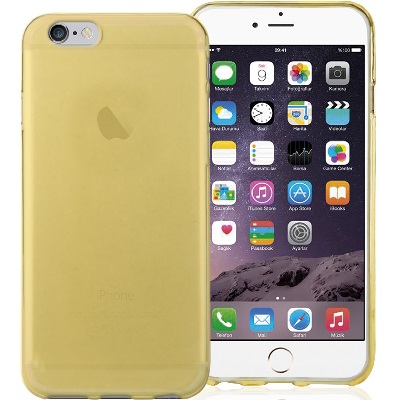 COVER GEL PROTECTION+ GOLD IPHONE 6 PLUS