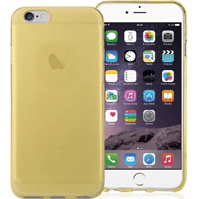 Cover Gel Protection+ Gold Iphone 6 Plus